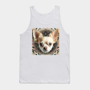 A Fractal Design of A Chihuahua Tank Top